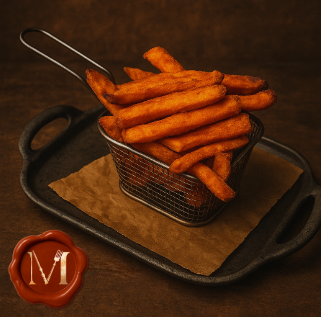 frytki z batatów